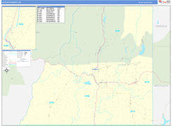 La Plata County, CO Digital Map Basic Style